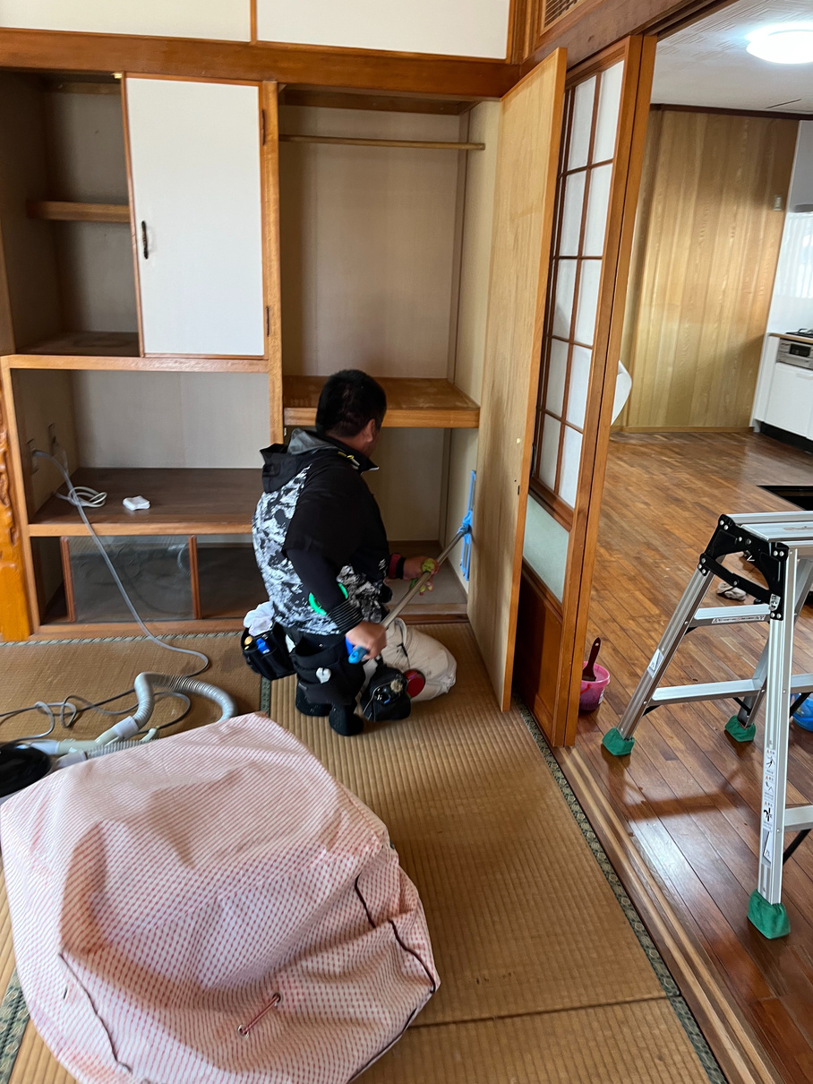 5LDKハウスクリーニングの作業実例写真