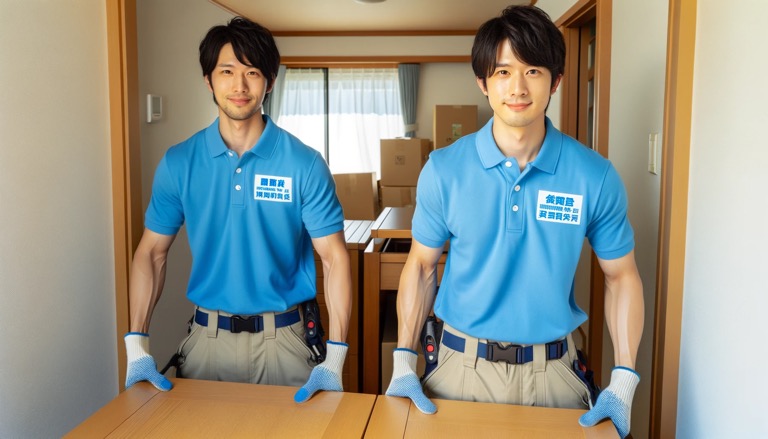 自社スタッフによる一貫作業の様子(コスト削減の理由)