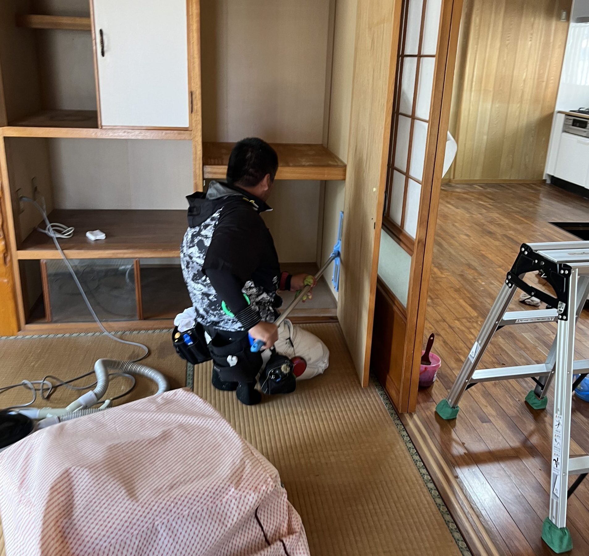 沖縄【2階建て・一軒家】お部屋清掃・ハウスクリーニング/施工実績と 